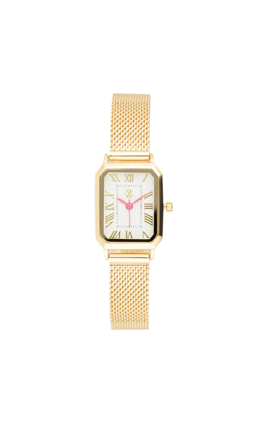 Montre à quartz - Acier inoxydable - Doré & blanc