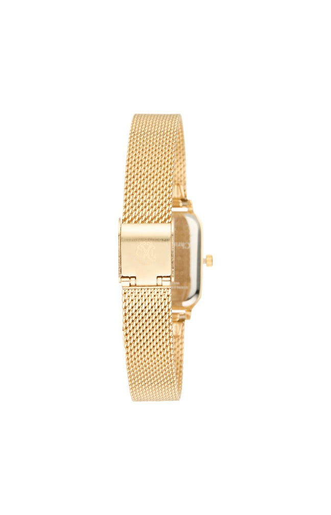 Montre à quartz - Acier inoxydable - Doré & blanc