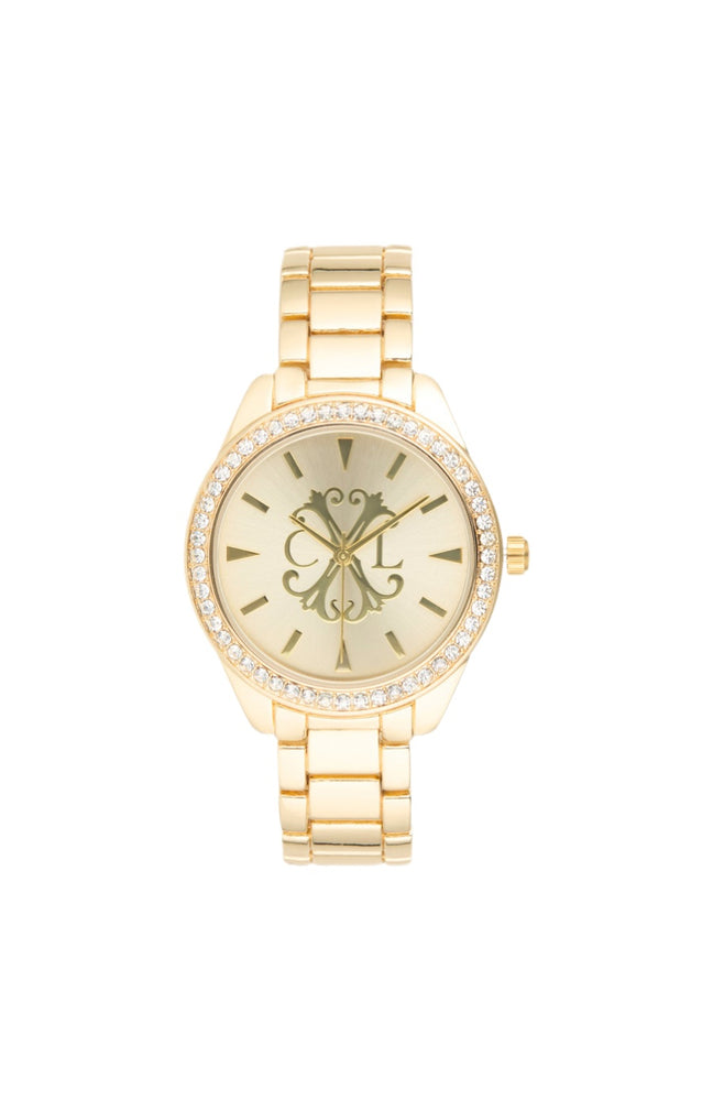Montre à quartz - Acier inoxydable - Doré