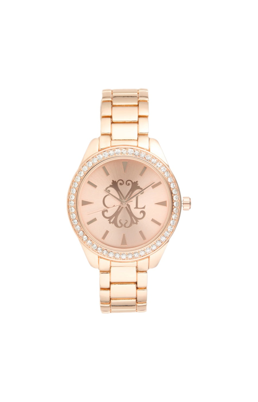 Montre à quartz - Acier inoxydable - Doré