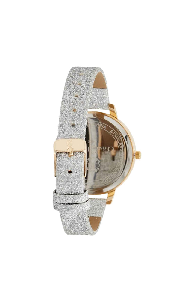 Montre à quartz - Acier inoxydable - Argenté & noir