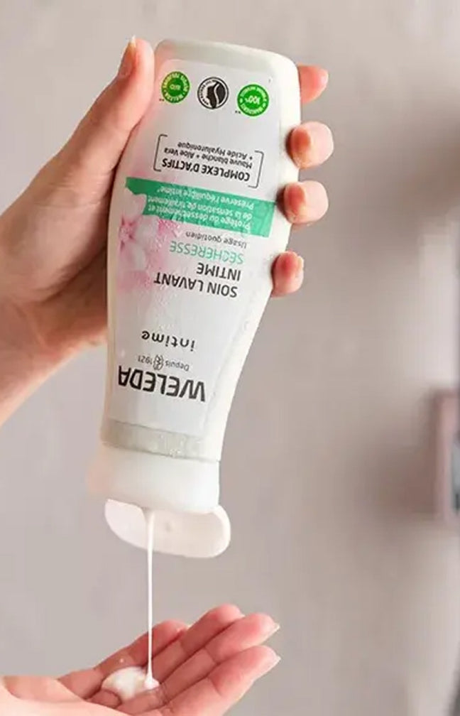 Duo de soin lavant intime sécheresse - Acide hyaluronique, aloe vera & prébiotiques - 2 x 200 ml