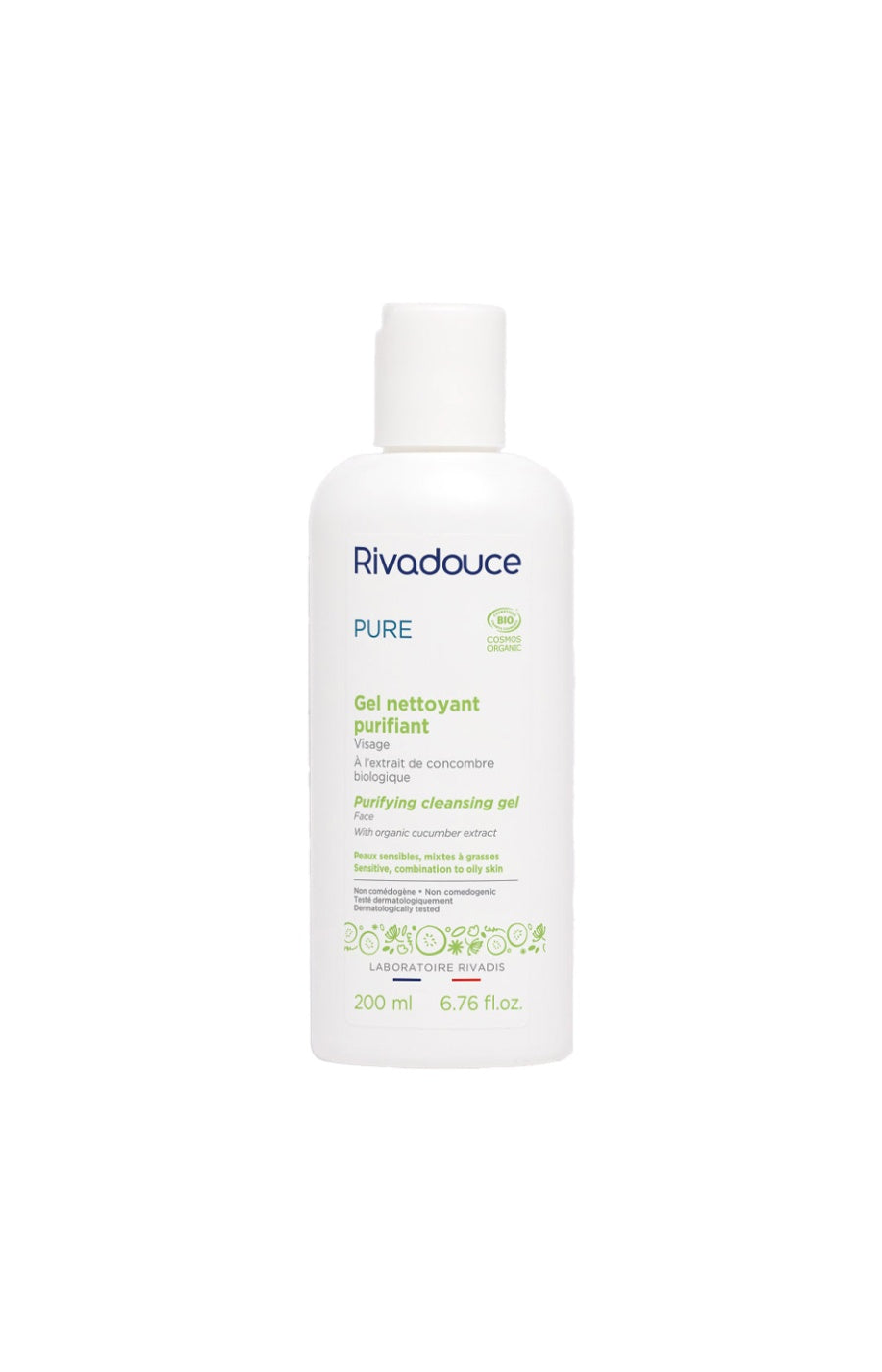 Gel nettoyant & purifiant bio - Visage