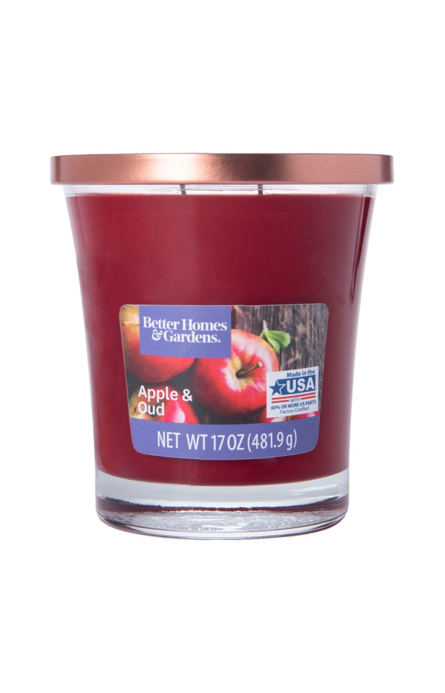 Bougie parfumée - Pomme & Oud - Orange & bois - 480 g