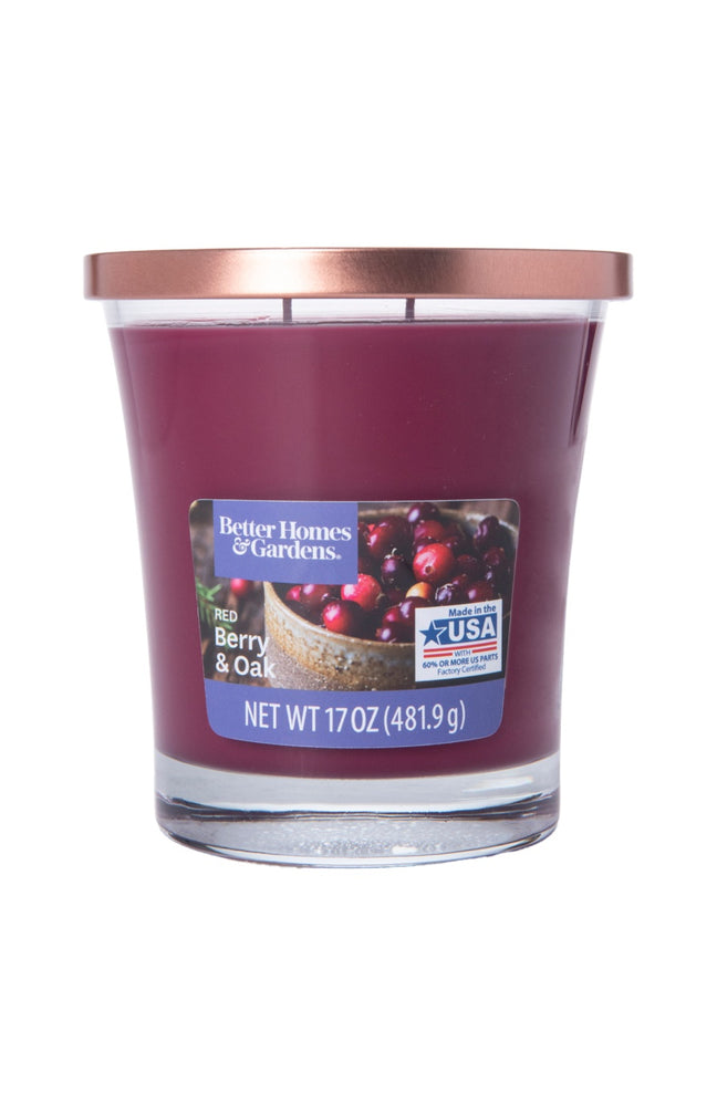 Bougie parfumée - Red Berry & Oak - Bergamote & patchouli - 480 g