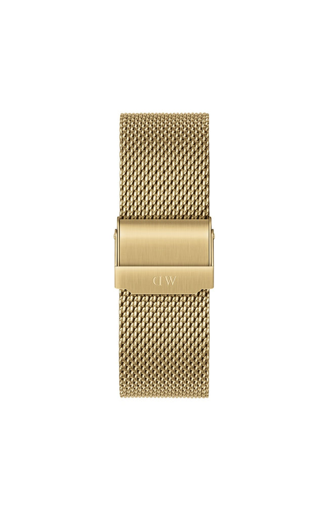 Montre à quartz - Acier inoxydable & plaqué or - Homme