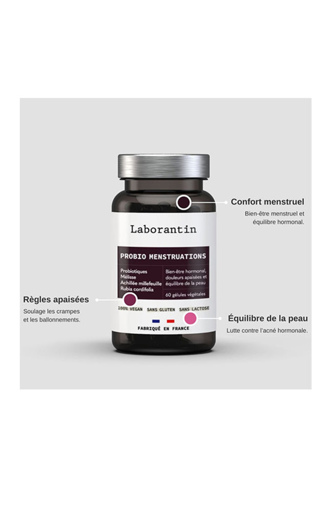 Compléments alimentaires - Probio Menstruations - Confort menstruel - 1 mois