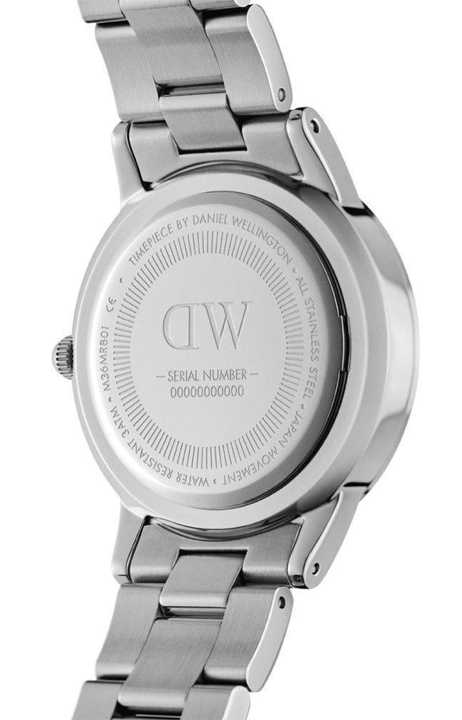 Montre à quartz - Acier inoxydable argenté - Homme
