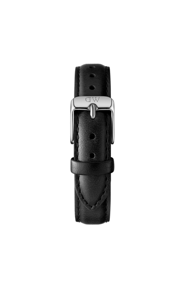 Montre à quartz - Acier inoxydable argenté & cuir  - Homme