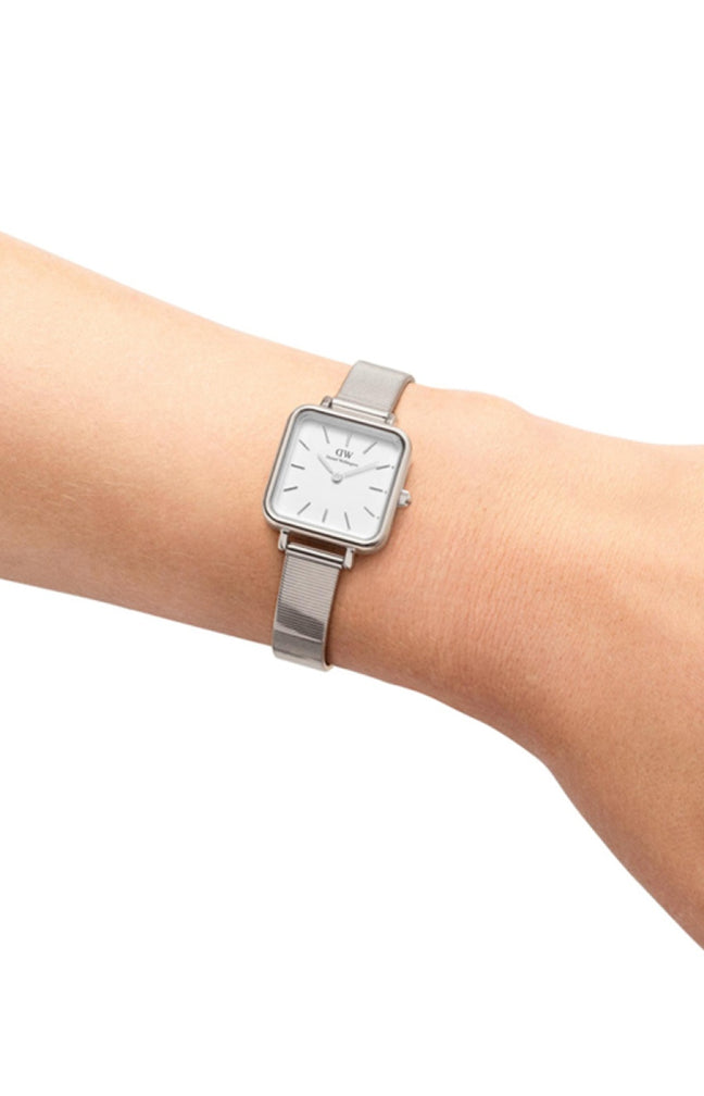 Montre à quartz - Acier inoxydable argenté - Femme