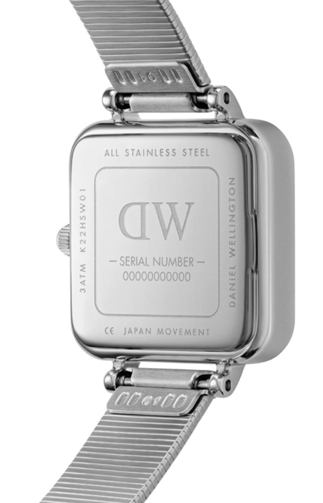 Montre à quartz - Acier inoxydable argenté - Femme