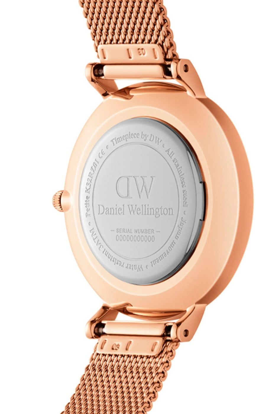 Montre à quartz - Acier inoxydable doré rose - Femme