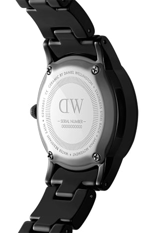 Montre à quartz - Acier inoxydable noir - Homme