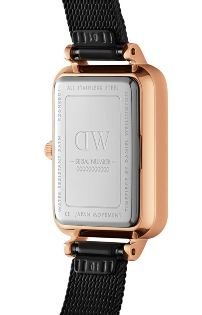 Montre à quartz - Acier inoxydable or rose - Femme