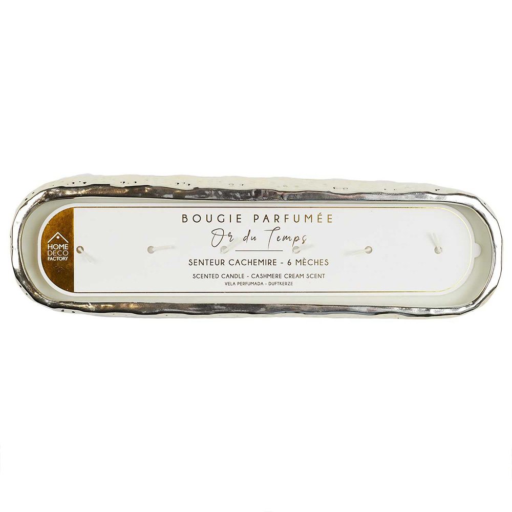 Bougie parfumée en céramique - Or du temps - Cachemire - 1,2 kg