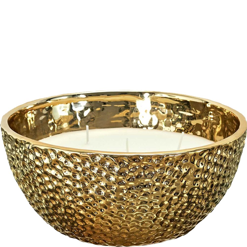 Bougie parfumée en céramique - Or du temps - Ambre - 1,4 kg