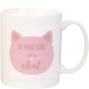 Mug thermoreactif chat