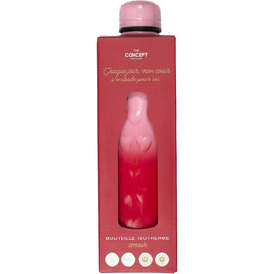 Bouteille isotherme cœur - 50 cl
