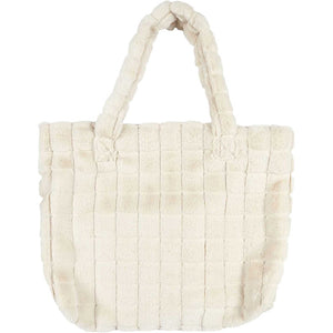 Sac Fluffy - Fausse fourrure - Blanc