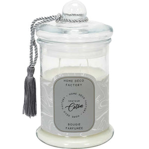 Bougie parfumée bonbonnière - Coton - 1,8 kg