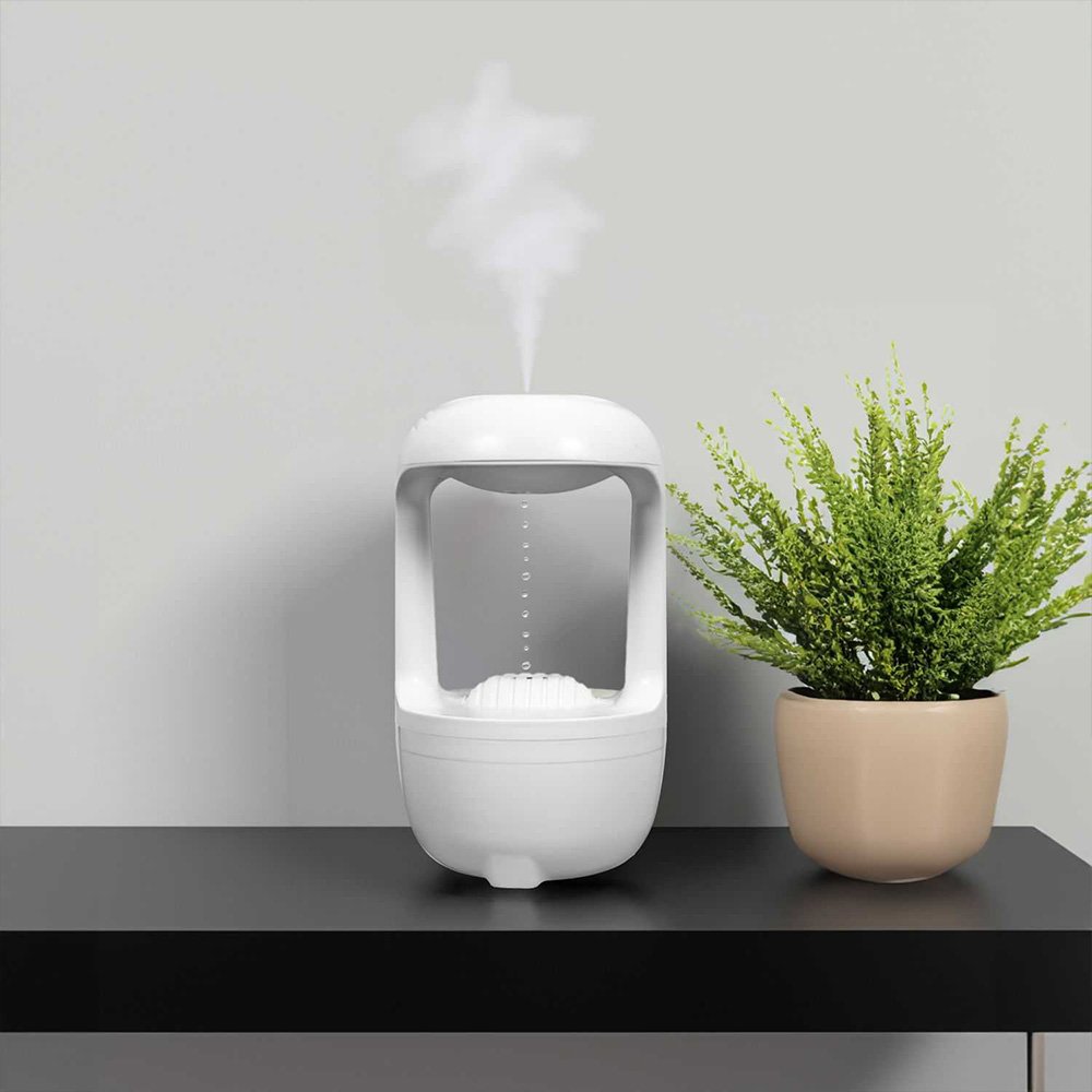 Diffuseur d'huiles essentielles - Illusion - Blanc