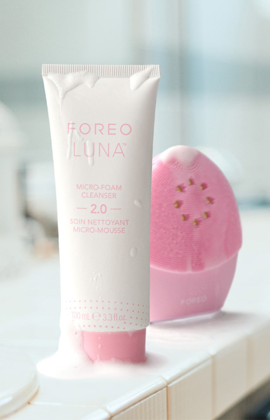 LUNA™ 2.0 - Nettoyant micro-mousse - Visage - 100 ml