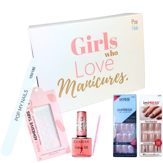 Coffret routine manucure - Girls Who Love Manicures - 6 produits