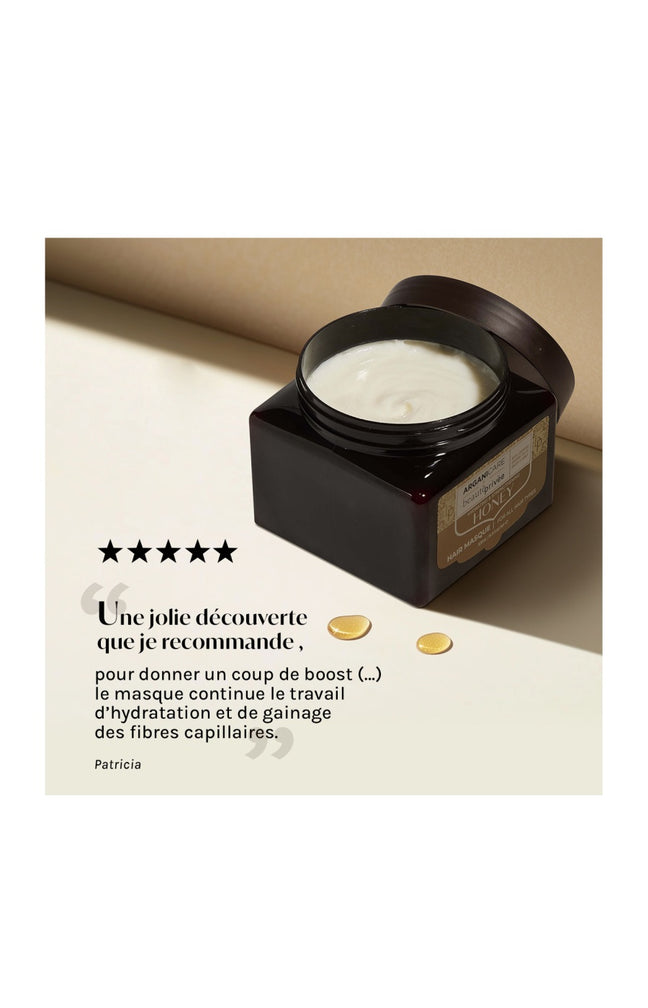 Masque nourrissant réparateur - Miel - Cheveux secs & abîmés - 500 ml