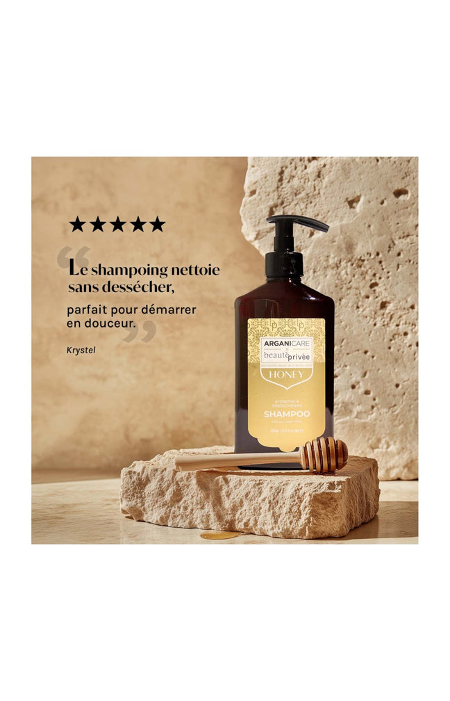Shampoing nourrissant & hydratant - Miel - Cheveux secs & abîmés – 400 ml