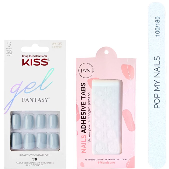 Kit de faux ongles - Kiss Products - Reciprocate - 28 capsules