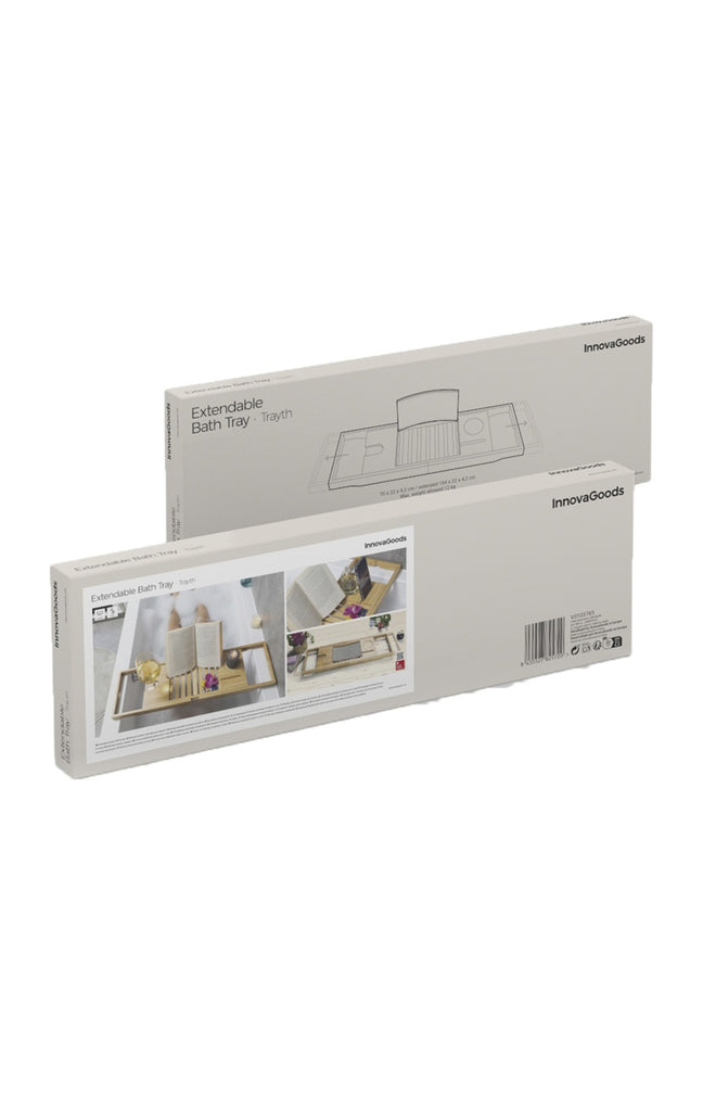 Plateau de baignoire extensible - Bambou