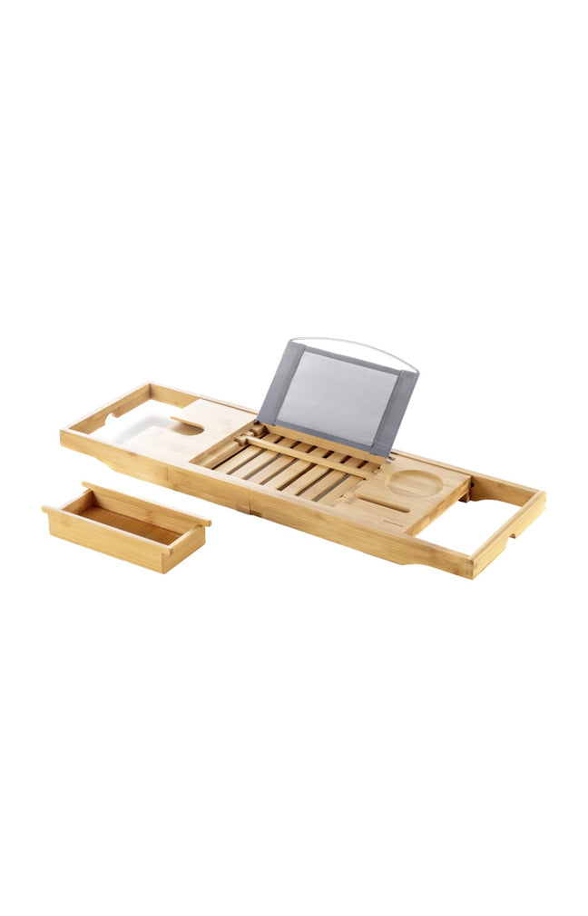 Plateau de baignoire extensible - Bambou