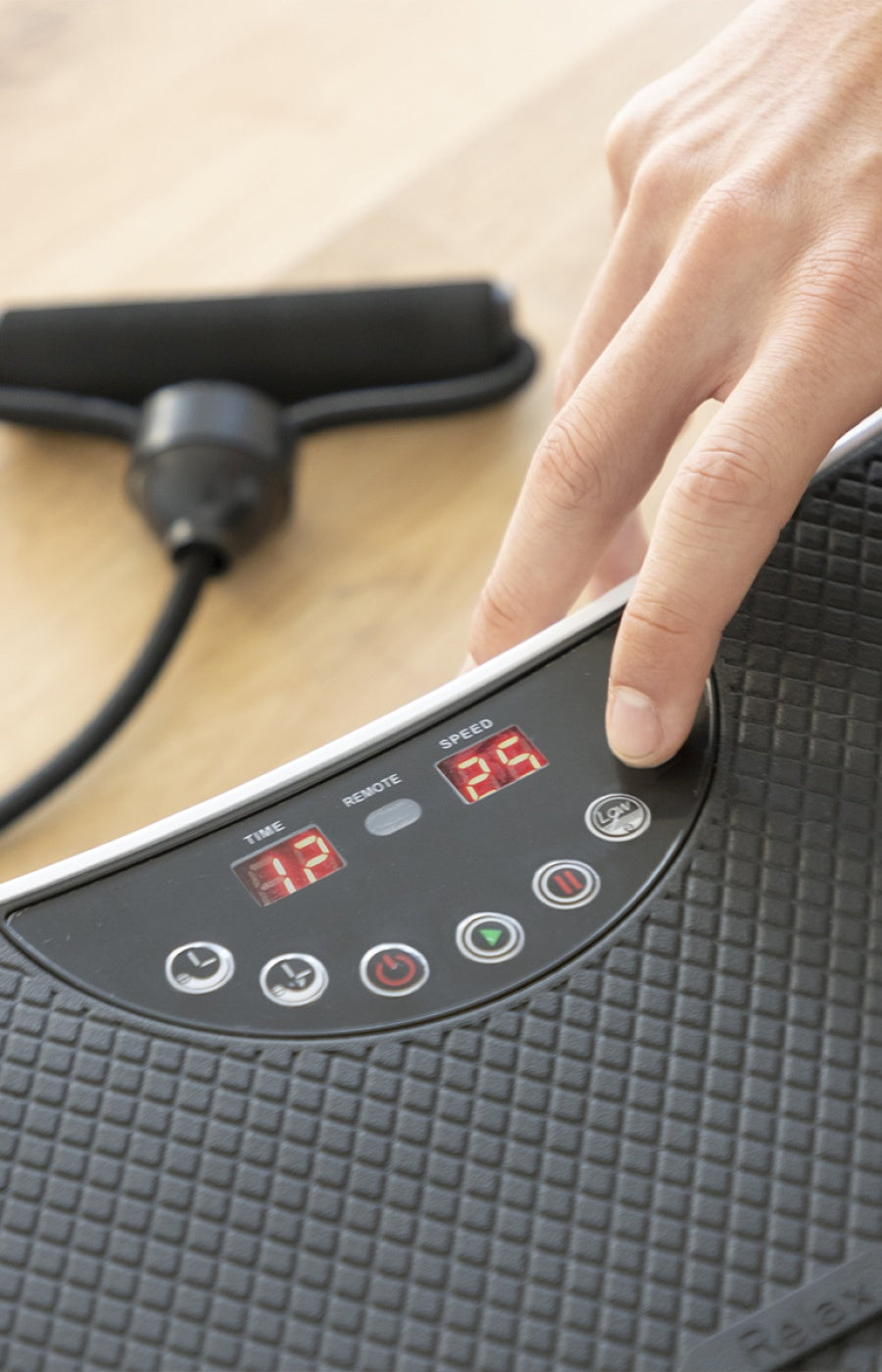 Plate-forme d'entraînement par vibrations - Vybeform - Accessoires & guide d'exercices