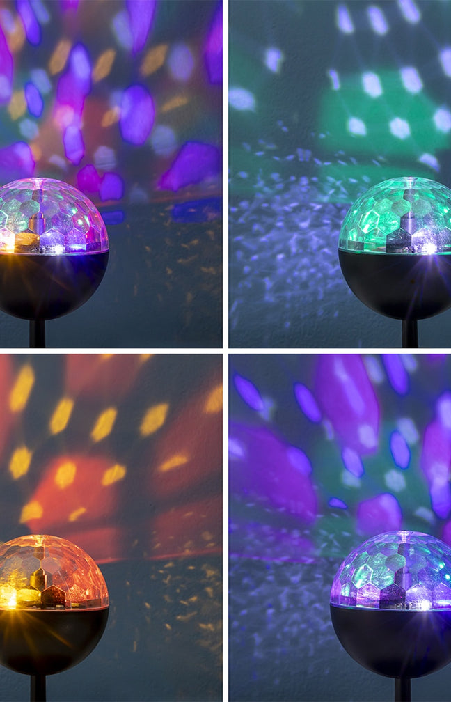 Projecteur LED rechargeable avec haut-parleur