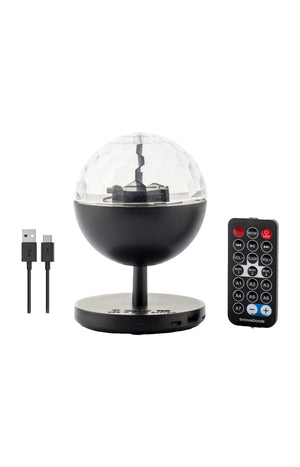 Projecteur LED rechargeable avec haut-parleur