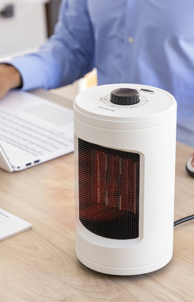 Radiateur céramique oscillant - Blanc