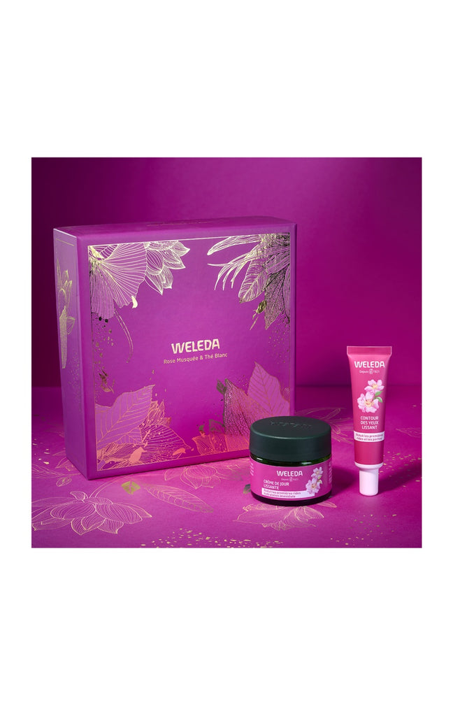 Coffret soins lissants - Rose & thé blanc - Peaux matures - 2 produits