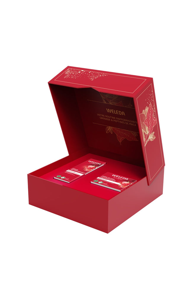 Coffret soins raffermissants - Grenade & peptide de maca - Peaux matures - 2 produits