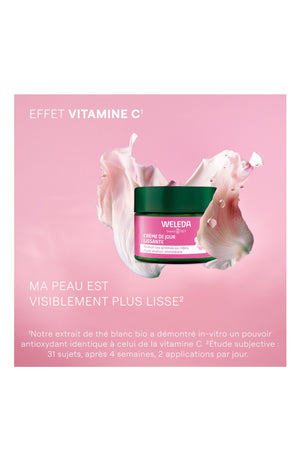 Crème de jour lissante - Rose musquée & thé blanc - Peaux matures