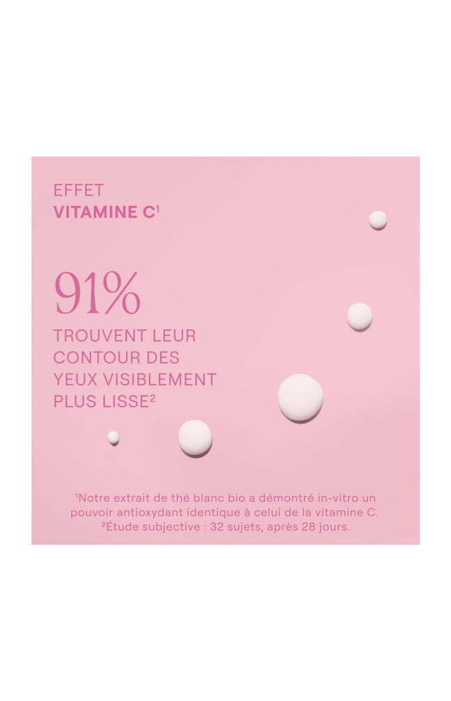Contour des yeux lissant - Rose musquée & thé blanc