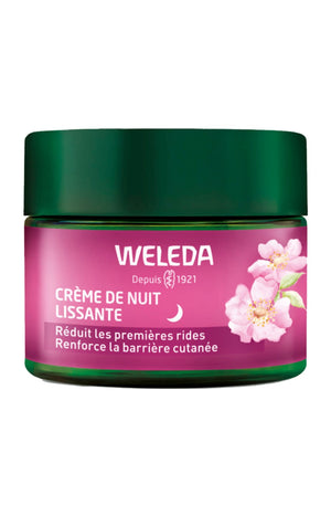 Crème de nuit lissante - Rose musquée & thé blanc - Peaux matures