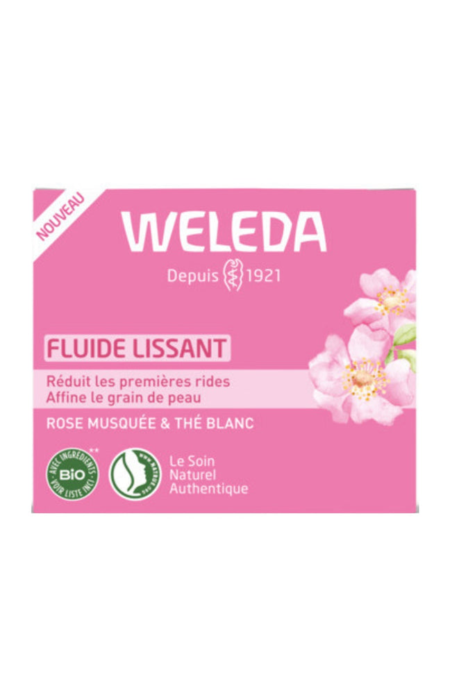 Fluide lissant - Rose musquée & thé blanc - Peaux matures
