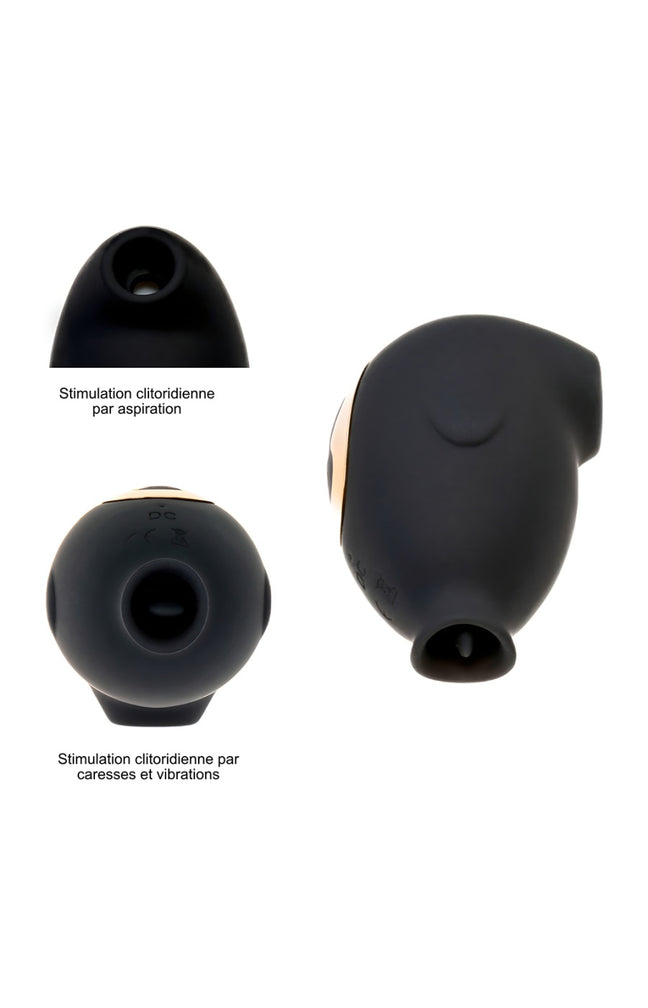 Stimulateur de clitoris - Complice - 11 programmes - Noir