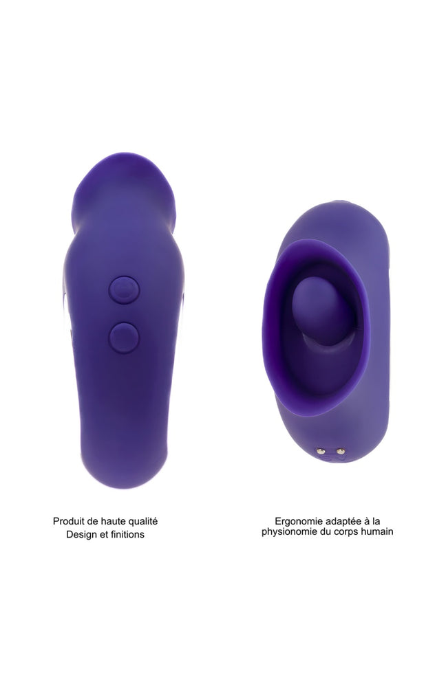 Stimulateur de clitoris - Eclipse - 9 programmes - Violet