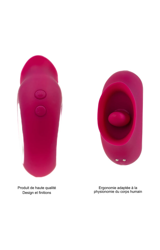 Stimulateur de clitoris - Eclipse - 9 programmes -Rose