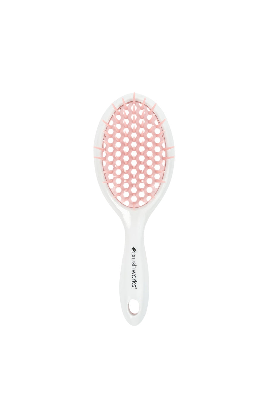 Brosse démêlante - Blanc & rose - Cheveux