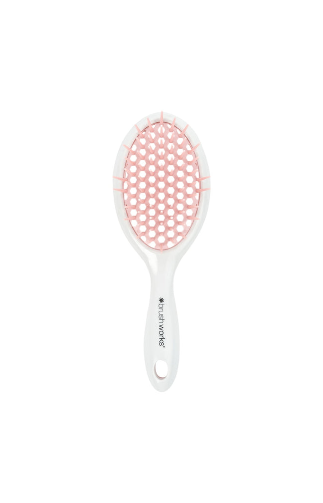 Brosse démêlante - Blanc & rose - Cheveux