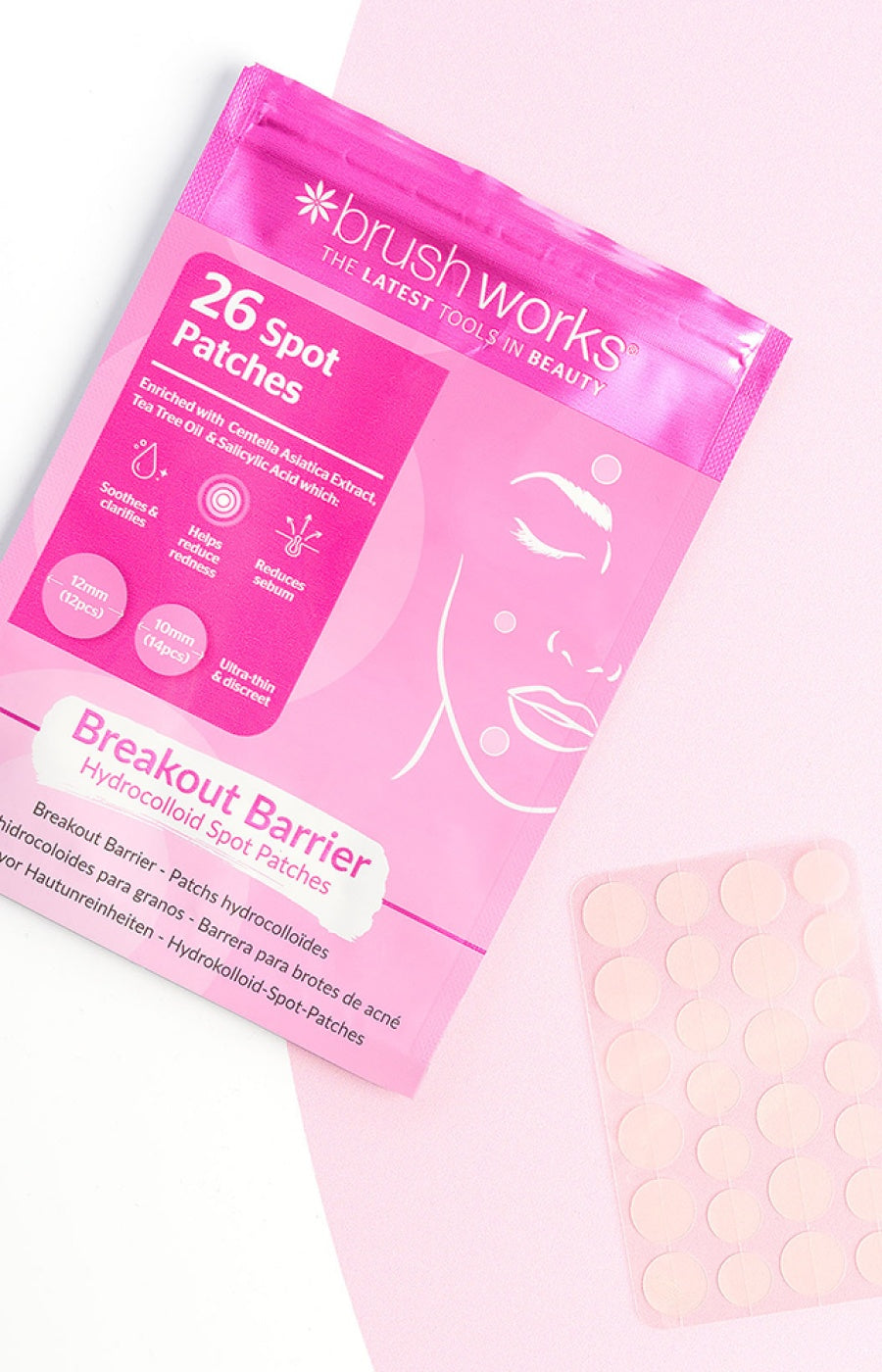 Patchs anti-imperfections - Tea tree & acide salicylique - Visage - 26 unités