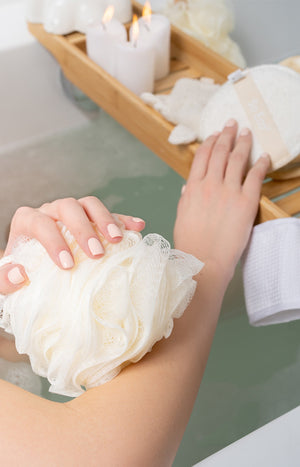 Fleur de douche - Beige