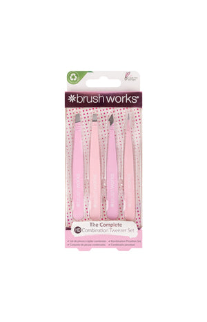 Kit de 4 pinces à épiler - Rose
